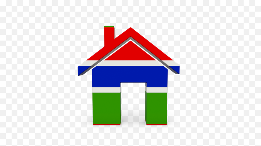 Home Icon Illustration Of Flag Gambia - Horizontal Png,Home Icon