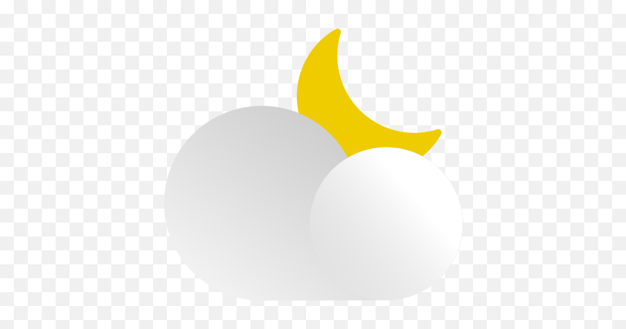 Weather Cloud Cloudy Half Moon Free - Lune De Clima Png,Moon Icon Text