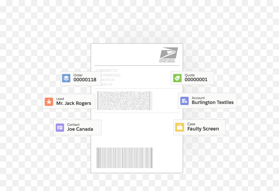 Usps For Salesforce - Shipping Tracking Pickups And Rating Vertical Png,Usps Icon Png