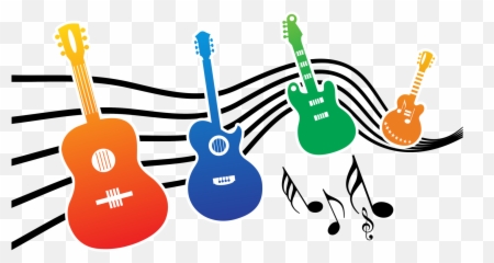 Free Music Guitar Instruments Composition 1200734 Png With - Transparent Background Musical Instruments Png