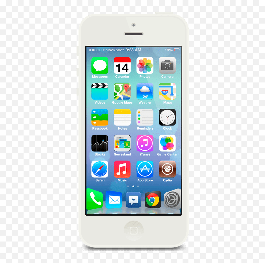 Ios 7 Theme For 6 Iphone - Technology Applications Png,Ios 7 Icon Guide