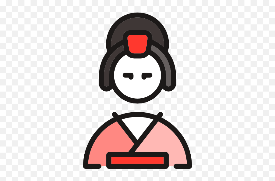 Japan Woman Geisha People Japanese Icon - Geisha Icon Png,Japanese Icon Pack