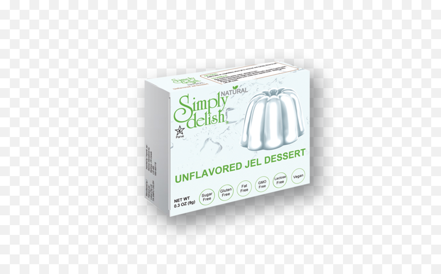 Download Hd Unflavored Jello - Natural Jel Dessert Box Png,Jello Png