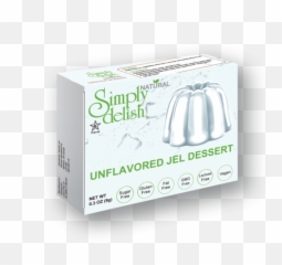 Download Hd Unflavored Jello - Natural Jel Dessert Box Png,Jello Png