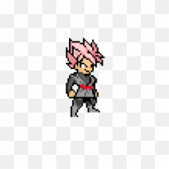 Goku Black Rose Clipart - Pixel Art png