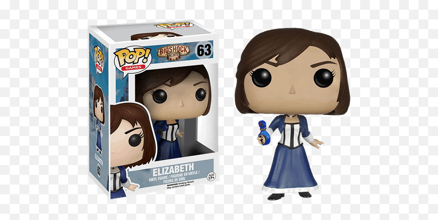 Bioshock Infinite - Elizabeth Pop Vinyl Figure Bioshock Infinite Pop Figures Png,Bioshock Png