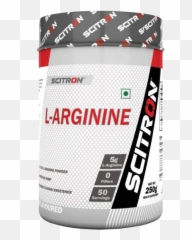 Scitron L - Arginine 50 Servings 5g LArginine Fillers Raw Whey Protein png