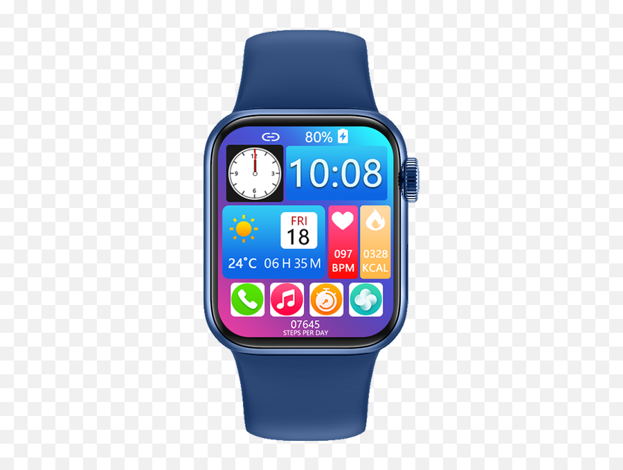 Original Iwo M7 Pro Smart Watch Series 7 Wireless Charging - Dt300 Pro Smartwatch Png,Apple Watch Charging Icon