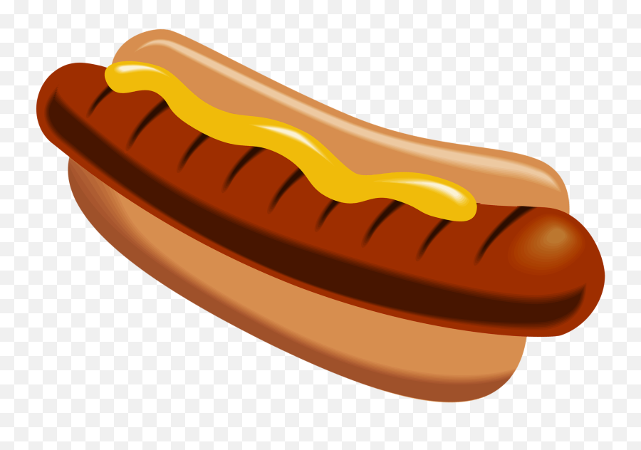 Library Of Hot Dog Graphic Png - Hot Dog Clip Art Transparent,Corn Dog Png