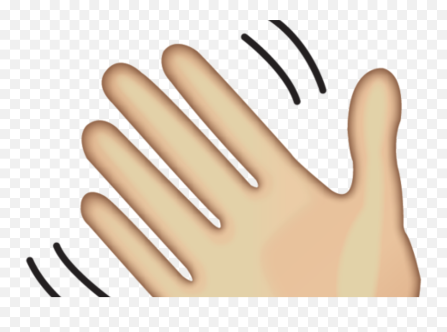 Download High Five Emoji Png Image With No Background - Waving Hand Emoji Png,High Five Png