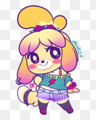 Pastel Goth Isabelle Par Sakura Studio D6a1d6x - Isabelle Goth Animal Crossing Characters Png,Pastel Goth Png