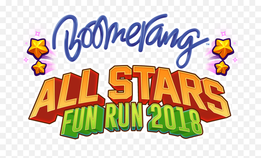 Logo Boomerang All Stars Fun Run - Boomerang Tv Png,Boomerang Png