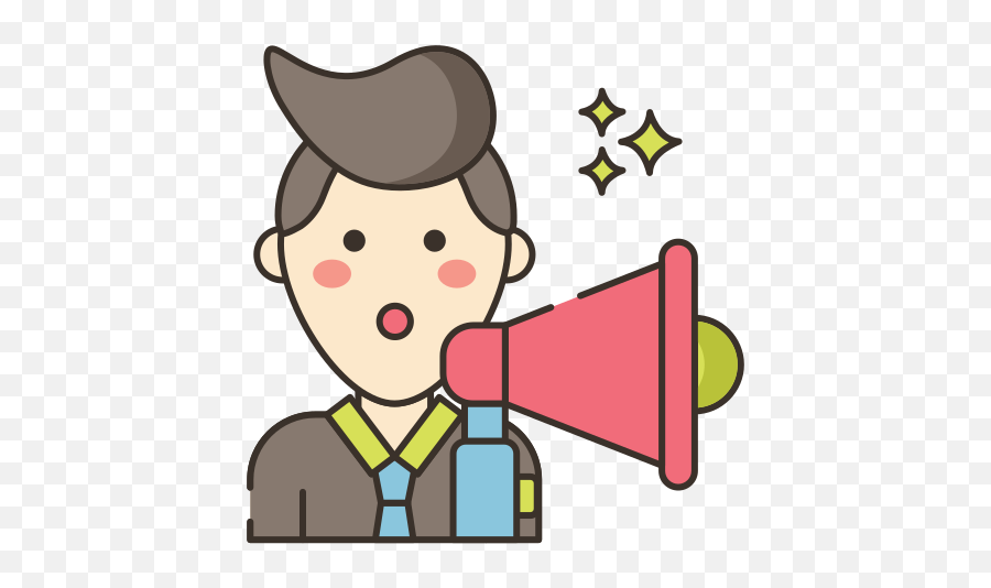 Megaphone - Free Business Icons Micro Influencer Icon Png,Talking Megaphone Icon Free Vector