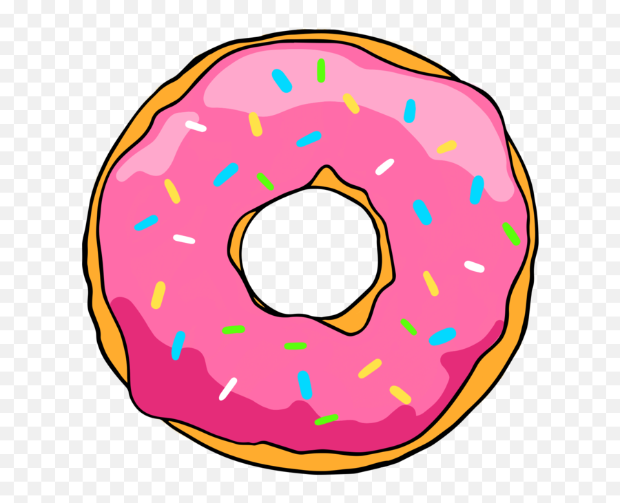 Donut Download Png Image Arts - Simpsons Donut Png,Donut Transparent Background