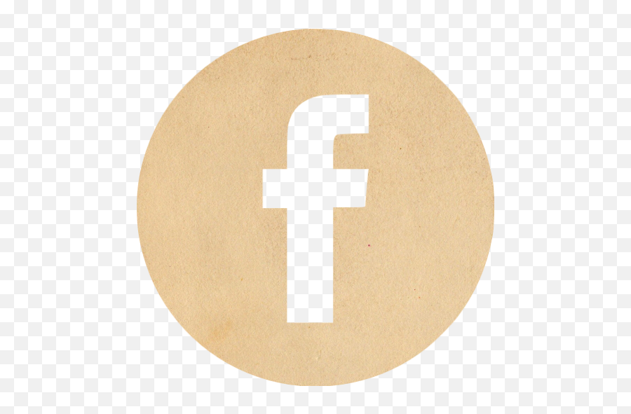 Vintage Paper Facebook 4 Icon - Free Vintage Paper Social Brown Facebook Logo Png,Facbook Icon Png