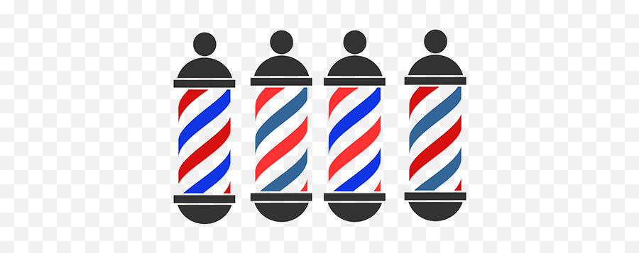 Franklins Barbershop Logos - Logo Barber Pole Png,Barber Shop Logos