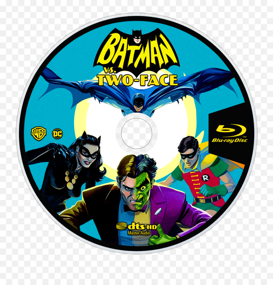 Download Two - Face Bluray Disc Image Batman Caped Crusaders Two Face Batman Comic Png,Batman Face Png