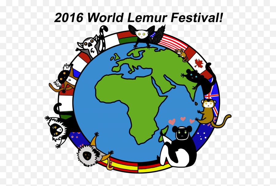 Announcing The 2016 World Lemur Festival U2013 - Clip Art Png,Lemur Png