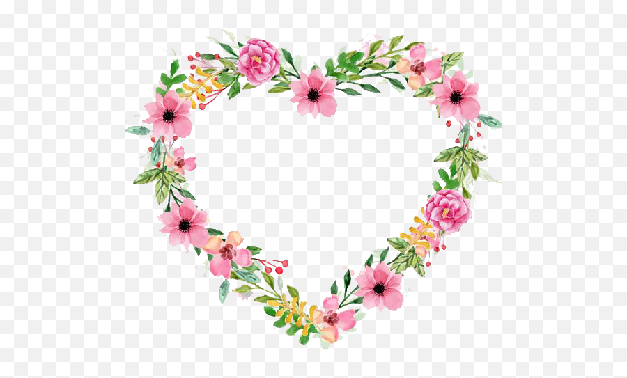 Visit - Moldura Arabesco Floral Png Full Size Png Download Heart Flower Png,Arabescos Png