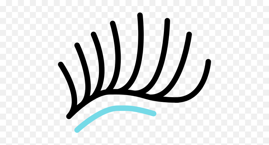Lashes Png Icons And Graphics - Eye Lashes Png Vector,Eyelashes Transparent Background
