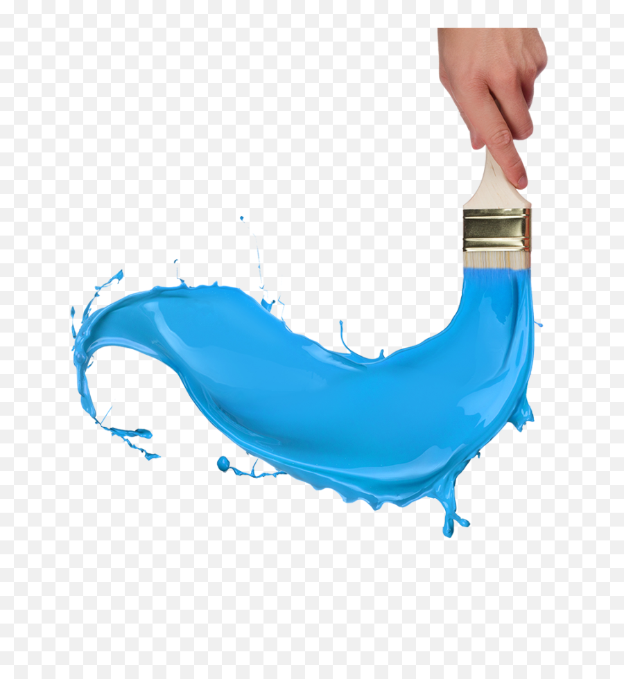 Splash Clipart Blue Transparent - Paint Brush Painting Png,Blue Splash Png