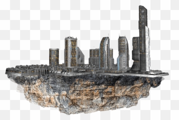 Floating City Png - Clouds Floating City Ruins City Png Floating City Png,Ruins Png
