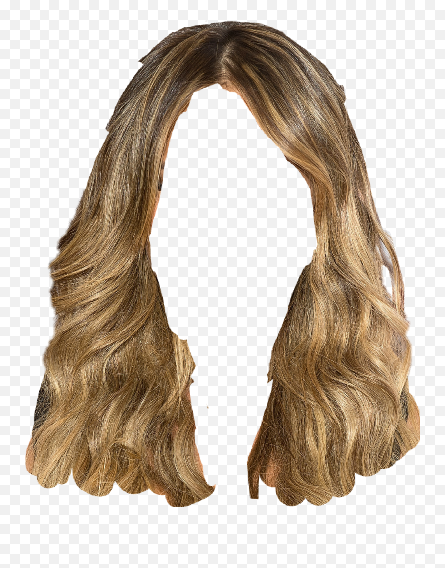 Blonde Hair Wig Png Picture - Blonde Hair Sticker,Wig Png