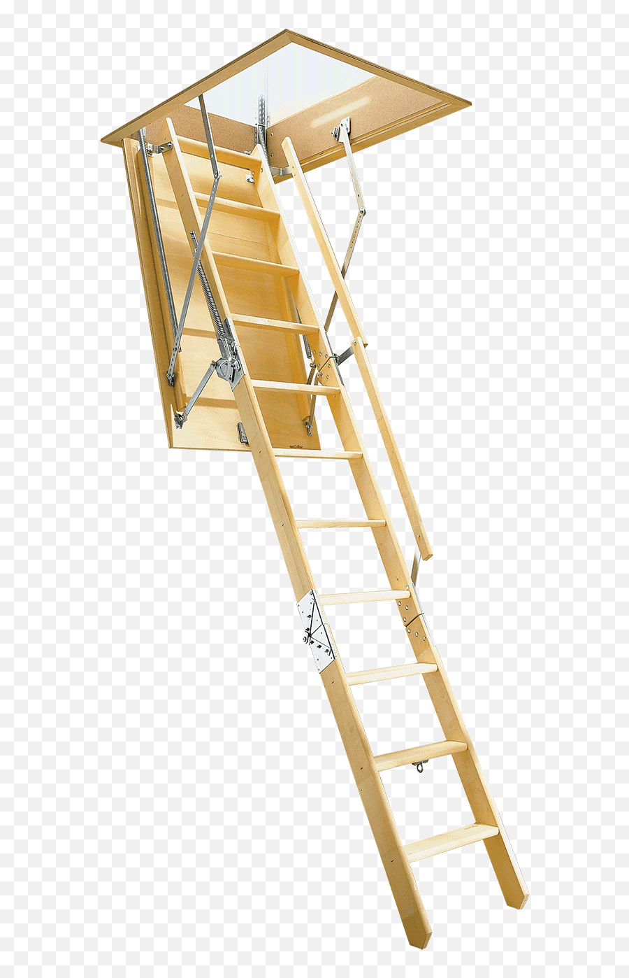 Attic Stairladder Deluxe - Attic Stair Ladder Png,Stairs Png