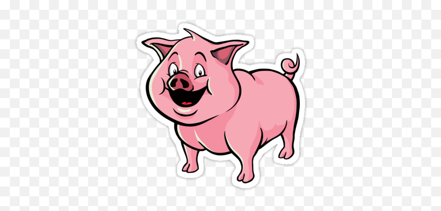 Download Happy Cartoon Pig By Colin Png - Happy Happy Cartoon Pig,Cartoon Pig Png