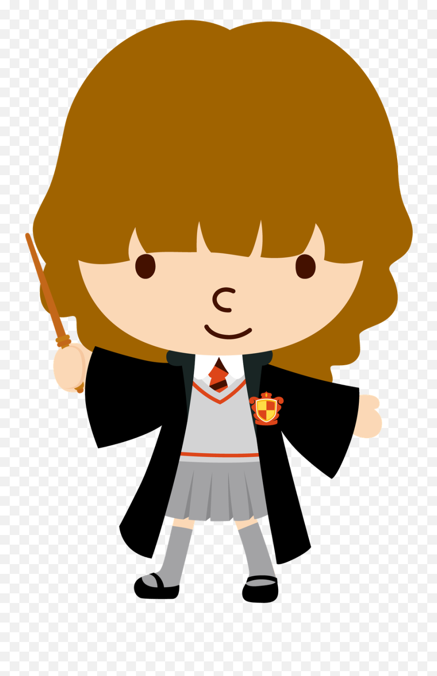 Harry Potter Cartoon - Hermine Clipart Png,Hermione Granger Png