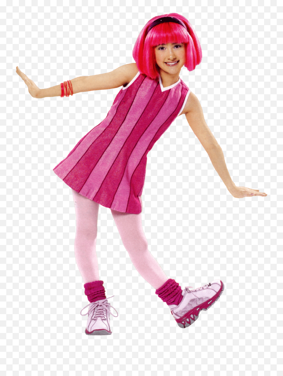 Lazytown Stephanie Transparent Png - Stickpng Lazy Town Bing Bang,Town Png
