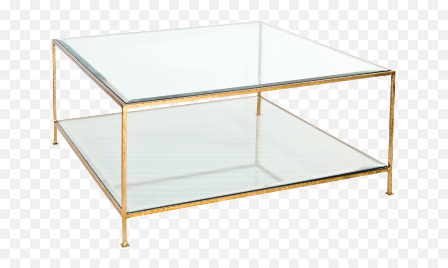 Download Classy Design Gold Square Coffee Table Glass Tables - Coffee Table Png,Gold Square Png