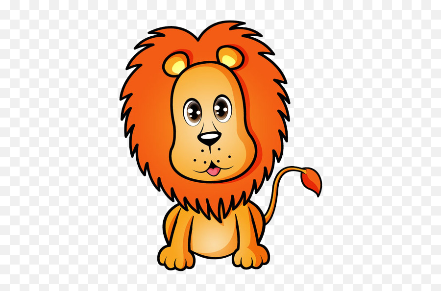 Cartoon Tiger Transprent Png - Lion Clipart Full Size Lion,Lion Clipart Png