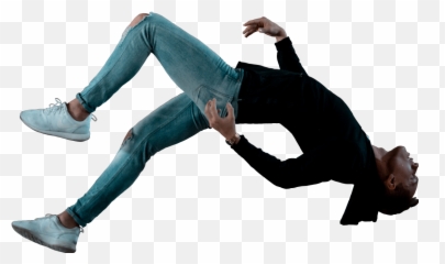Ftesticker Man Falling Fly Sticker By Yasak Mahakarn - Man Falling Png