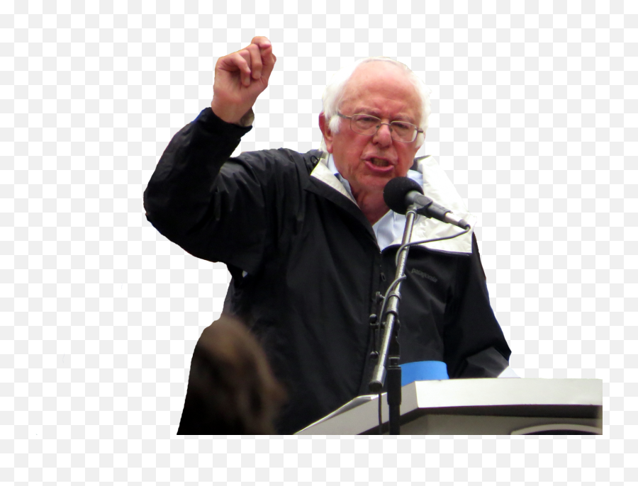 Bernie Sanders Vies For Presidency - Public Speaking Png,Bernie Png