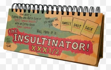 The Insultinator Xxx12 - Label png