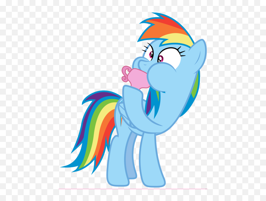 1021733 - Absurd Res Artiststillfire Aweeg Rainbow Dash Fictional Character Png,Teacup Transparent Background