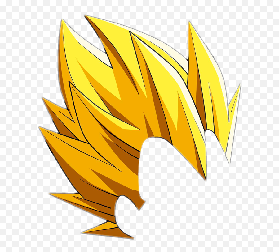 Dragonball Vegeta Hair Cabello Supersaiyajin - Dragon Ball Transparent Goku Hair Png,Vegeta Png