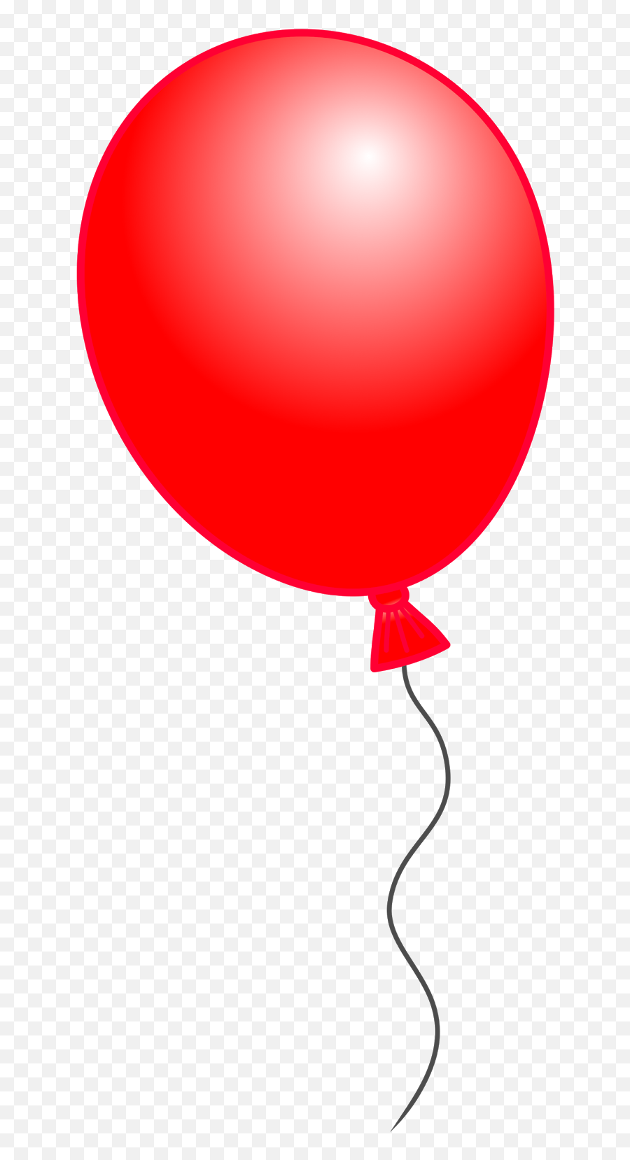 Free Balloon Clipart Pictures - Clip Art Red Balloon Png,Balloons Clipart Transparent