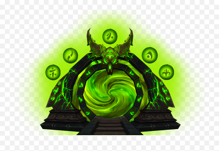 Download The Warlock Gateway Is A Rift - Art Png,Warlock Png