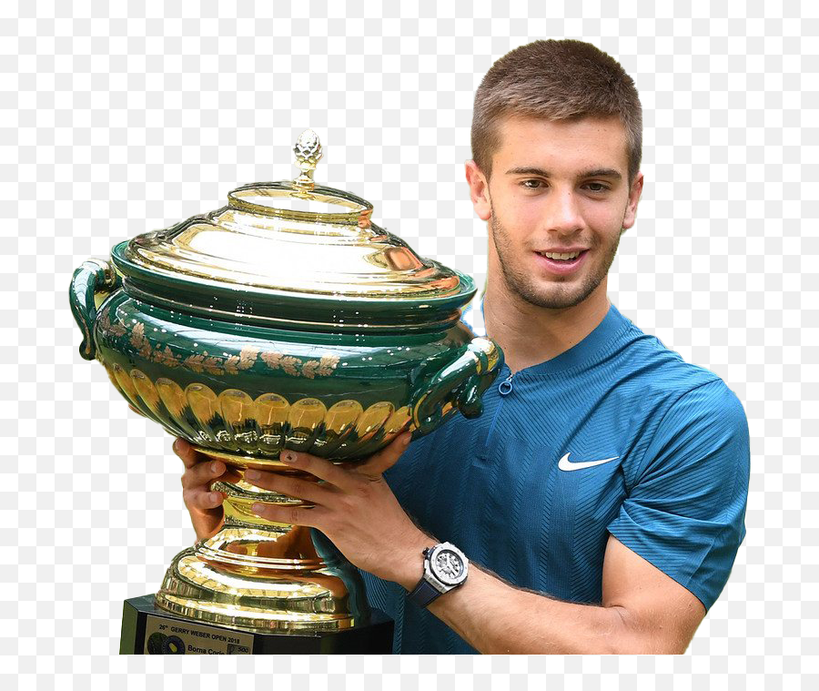 Borna Coric Png Image Transparent Background Arts - Borna Coric 2018,Trophy Transparent Background