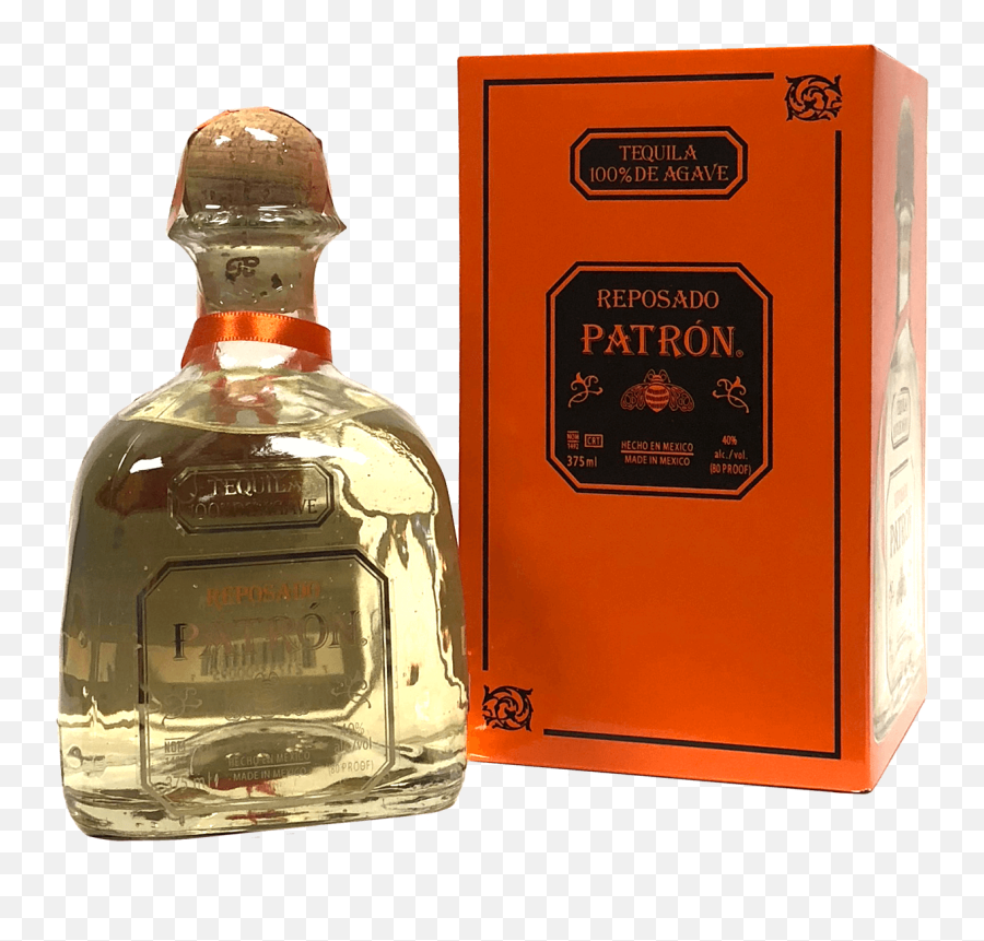 Patron Reposado - 375ml Reposado Patron Tequila Png,Patron Bottle Png