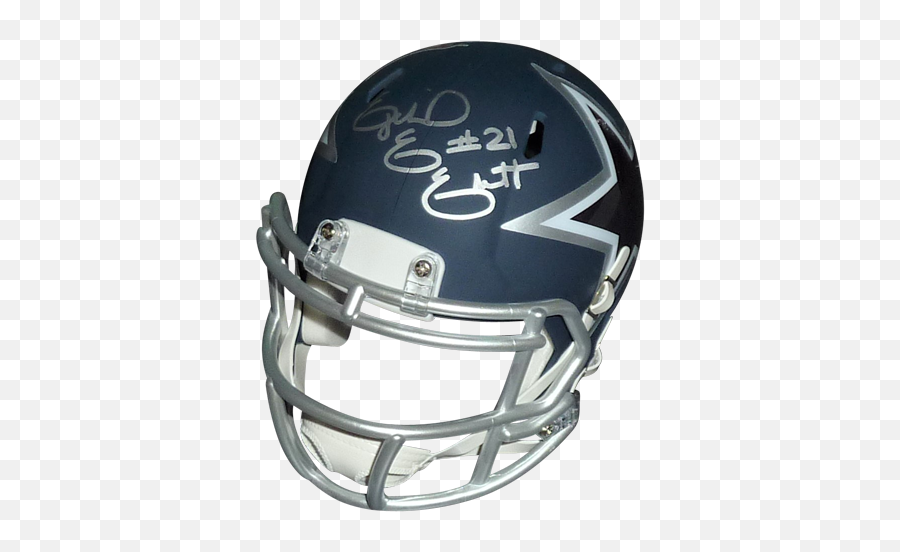 Ezekiel Elliott Signed Mini Helmet Png