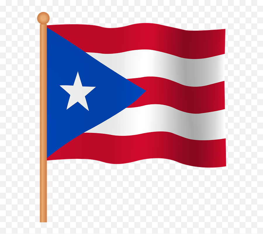 Puerto Rico Flag National - Puerto Rico Flag Icon Png,Bandera De Puerto Rico Png