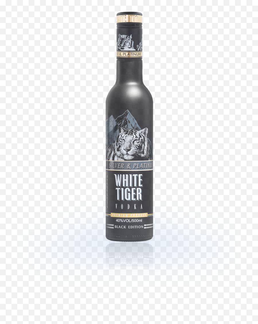 Vodka White Tiger Black Edition Liubotinsky Food - Liqueur Coffee Png,White Tiger Png