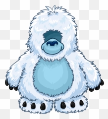 Blue Yeti Png - Club Penguin Yeti Costume,Blue Yeti Png