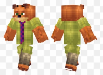 Nick Wilde - Daft Punk Minecraft Skin Png,Nick Wilde Png