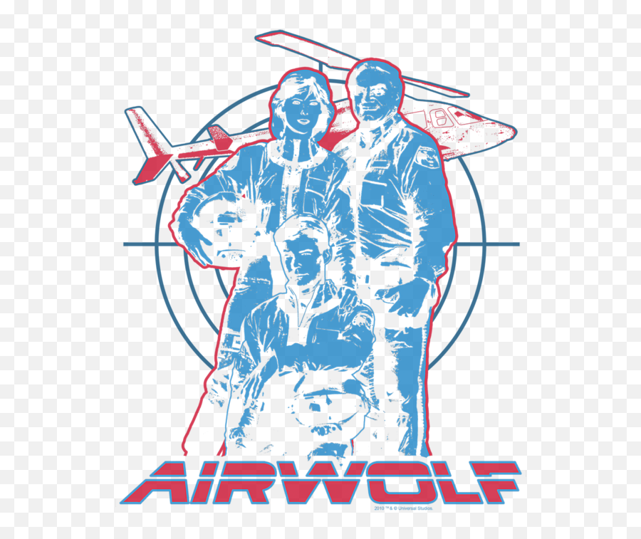 Airwolf - Drawing Png,Airwolf Logo