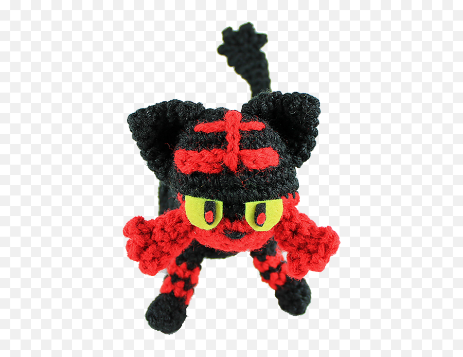 Ravelry Pokemon Litten Amigurumi Pattern By Strings Away - Pokemon Litten Amigurumi Png,Litten Png
