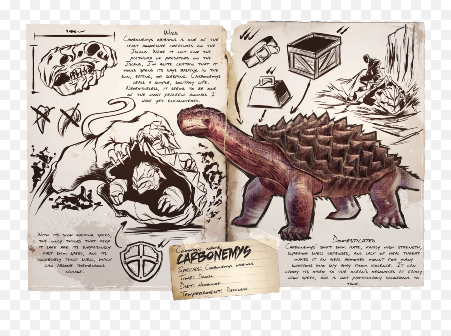 Carbonemys - Official Ark Survival Evolved Wiki Png,Ark Png